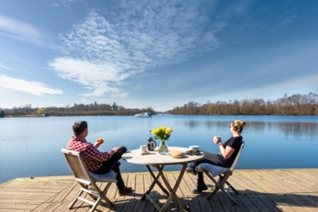 Soak up waterside views from your holiday home