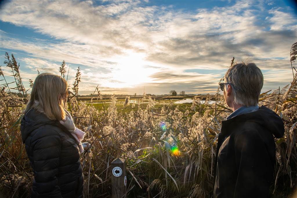 Visitors admiring the view at Carlton Marahes