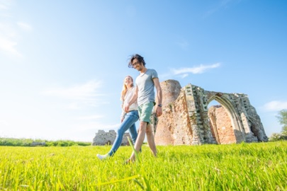 Reconnect on a walk at St. Benet’s Abbey